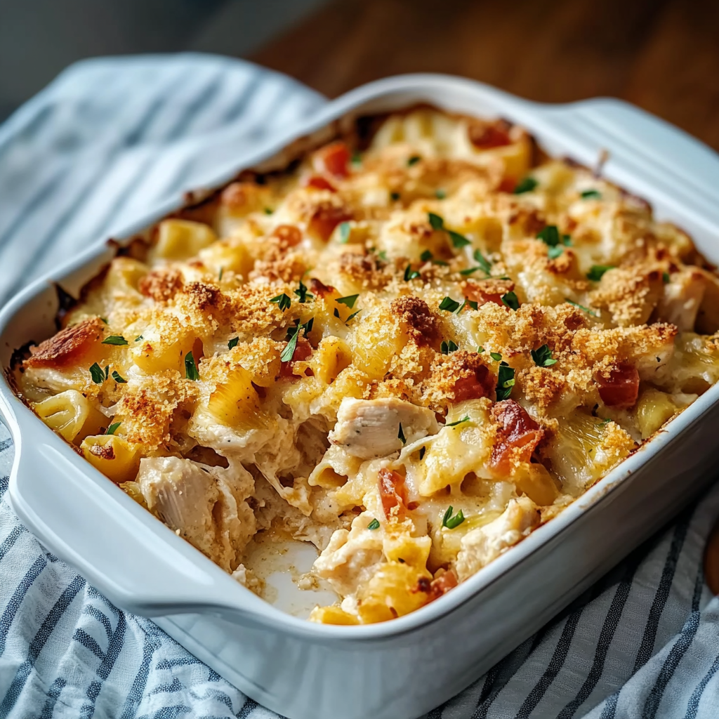 Classic Crack Chicken Casserole Recipe for a Quick Family Dinner