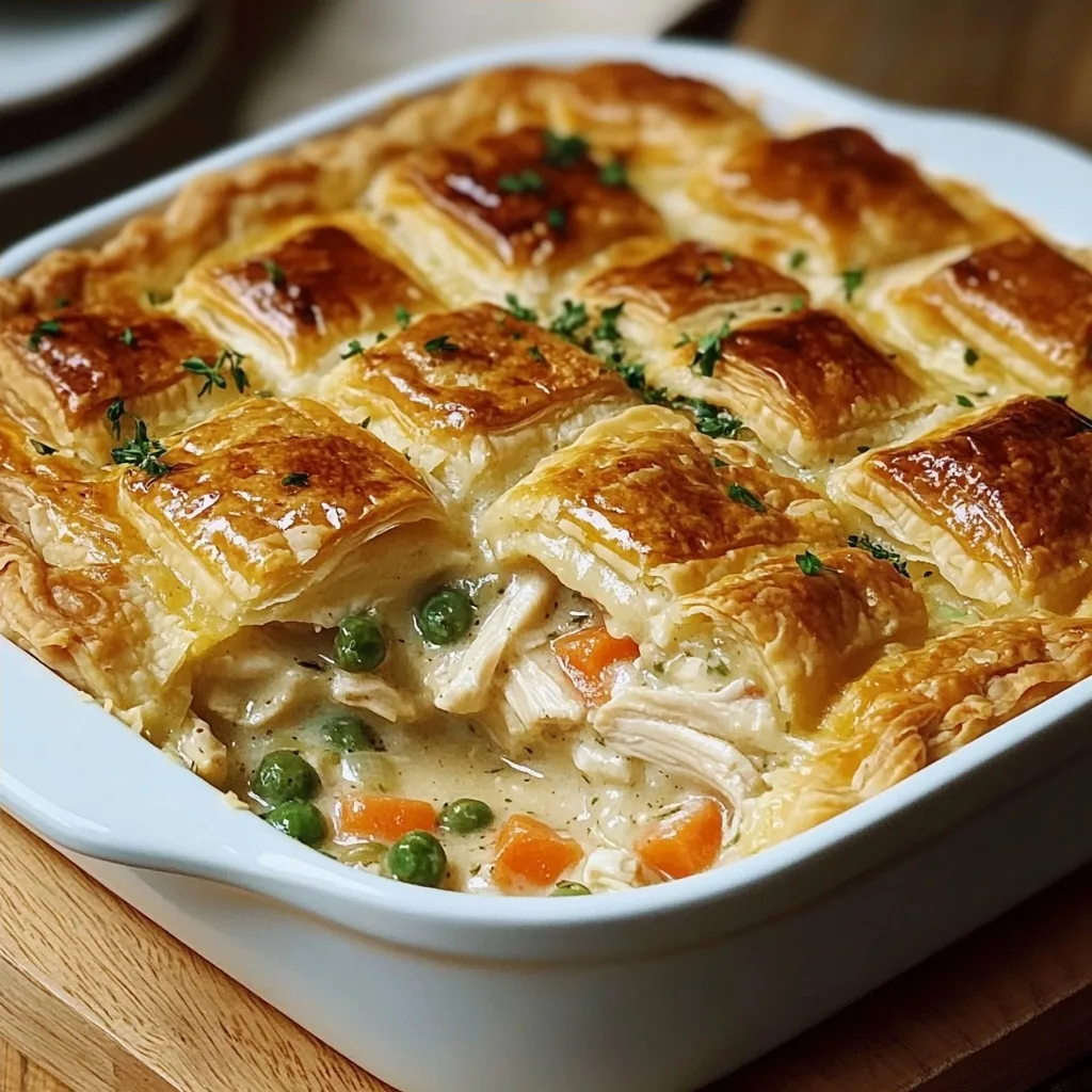 The Best Chicken Pot Pie Casserole