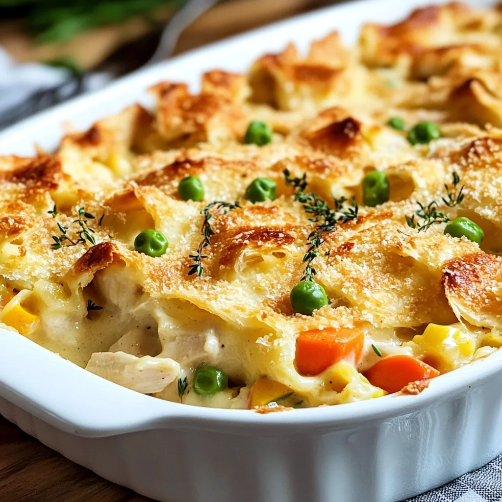 Creamy Chicken Pot Pie Casserole: Your New Weeknight Go-To!