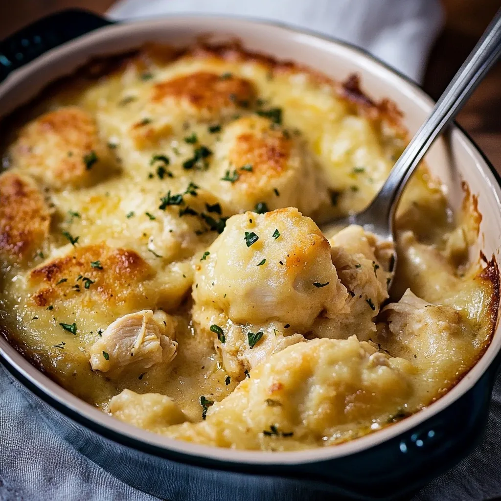 The Ultimate Easy Chicken and Dumplings Casserole