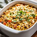 Southwestern Style Leftover Turkey Casserole